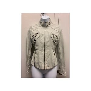 Vegan leather jacket